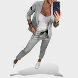 Nika – Customised Set: Soft Blazer and Wide Trousers