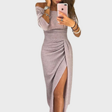 Beatrix | Chic Off-Shoulder Evening Dress