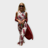 Alexandra | Maxi Dress With Transcendental Waveforms