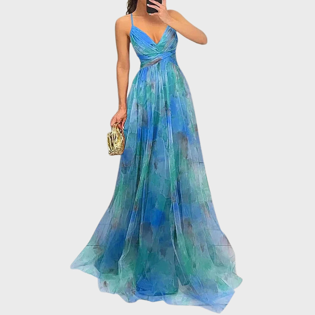 Madeline | Effortless Floral Maxi Dress