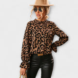 Hilda - Leopard Blouse
