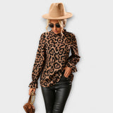 Hilda - Leopard Blouse