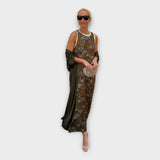 Charlotte | Floral Maxi Dress With Embellishments