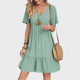 Grace | Tummy-Control Retro V-Neck Dress