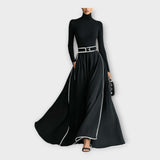 Catherine | Long Dress Quintessential Minimalist Finesse