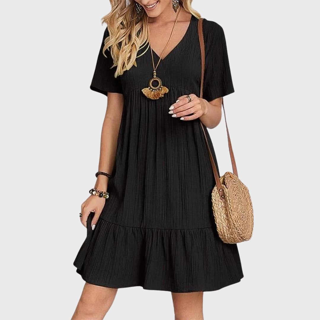 Grace | Tummy-Control Retro V-Neck Dress