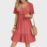 Grace | Tummy-Control Retro V-Neck Dress