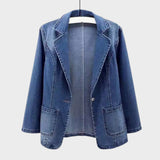 Sandra - Classic Denim Blazer