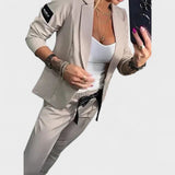 Nika – Customised Set: Soft Blazer and Wide Trousers