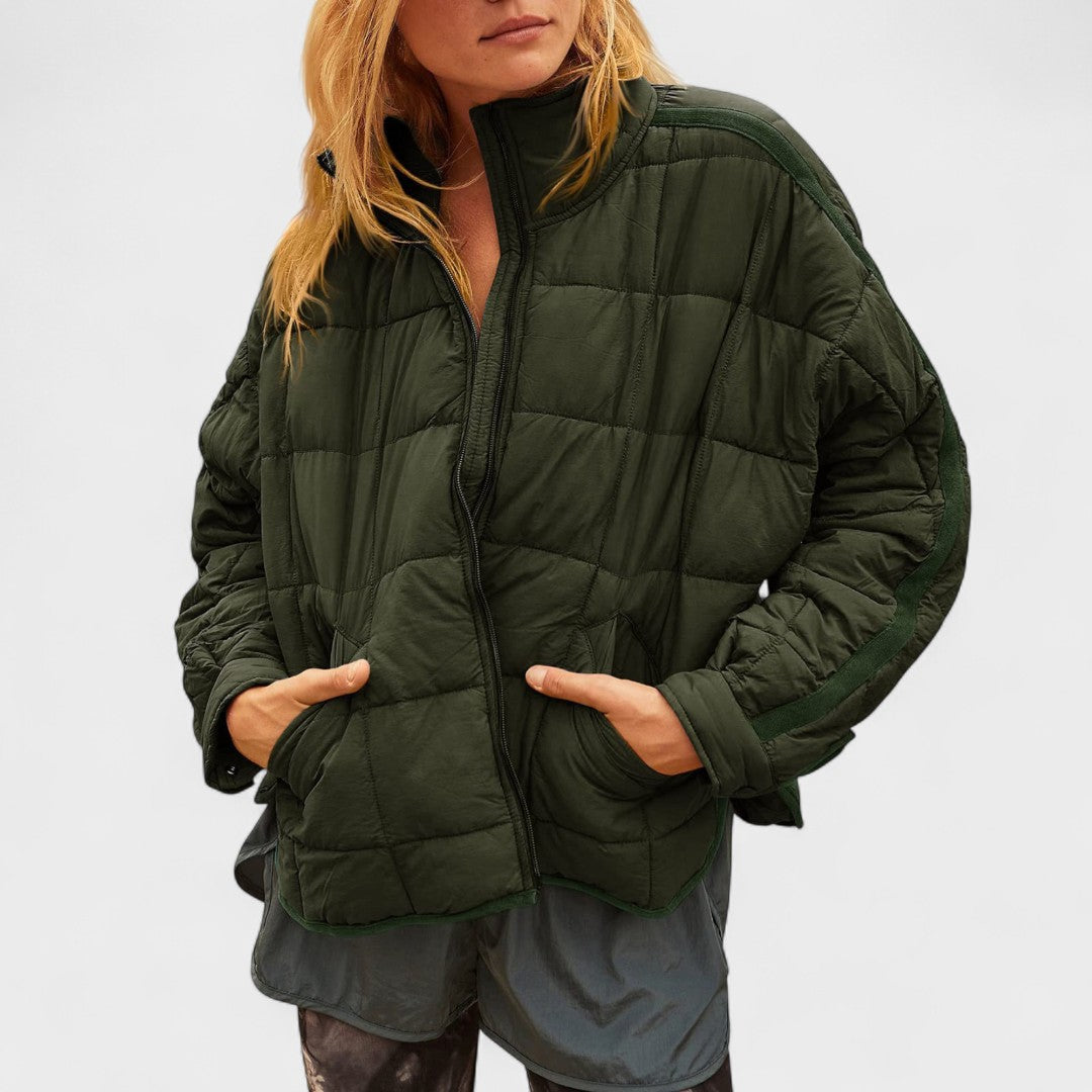 Aurora – Lightweight Compact Zip Puffer Jacket