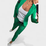 Nika – Customised Set: Soft Blazer and Wide Trousers