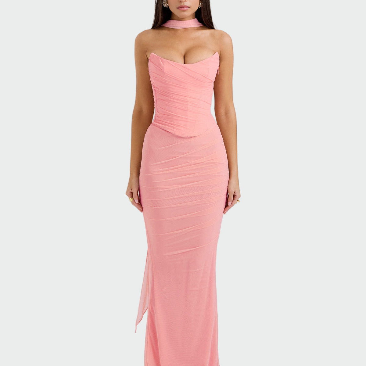 Christabella | Gorgeous Draped Corset Evening Dress