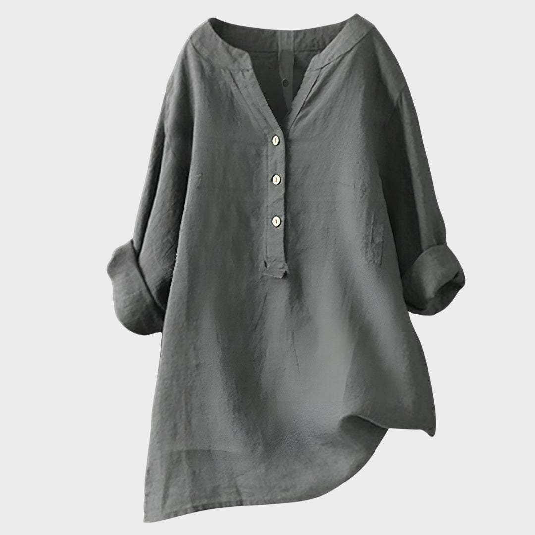 Ana – Airy and Comfortable Button-Up Shirt