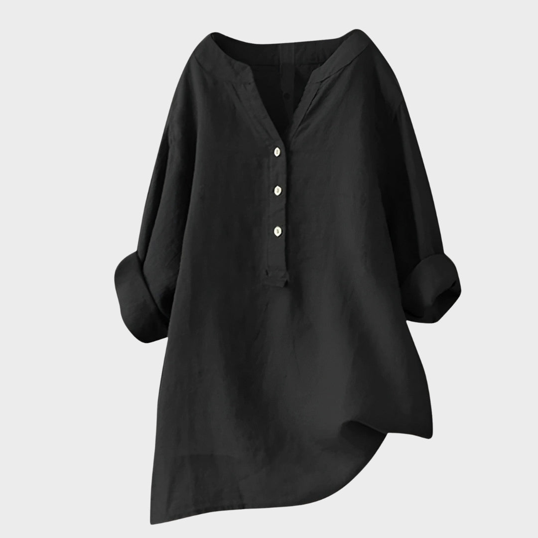 Ana – Airy and Comfortable Button-Up Shirt