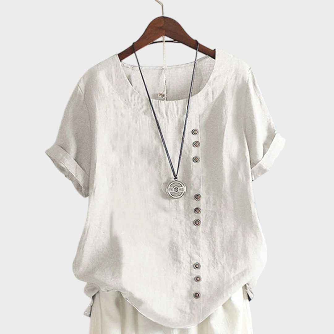 Mirna - Women's Short Blouse