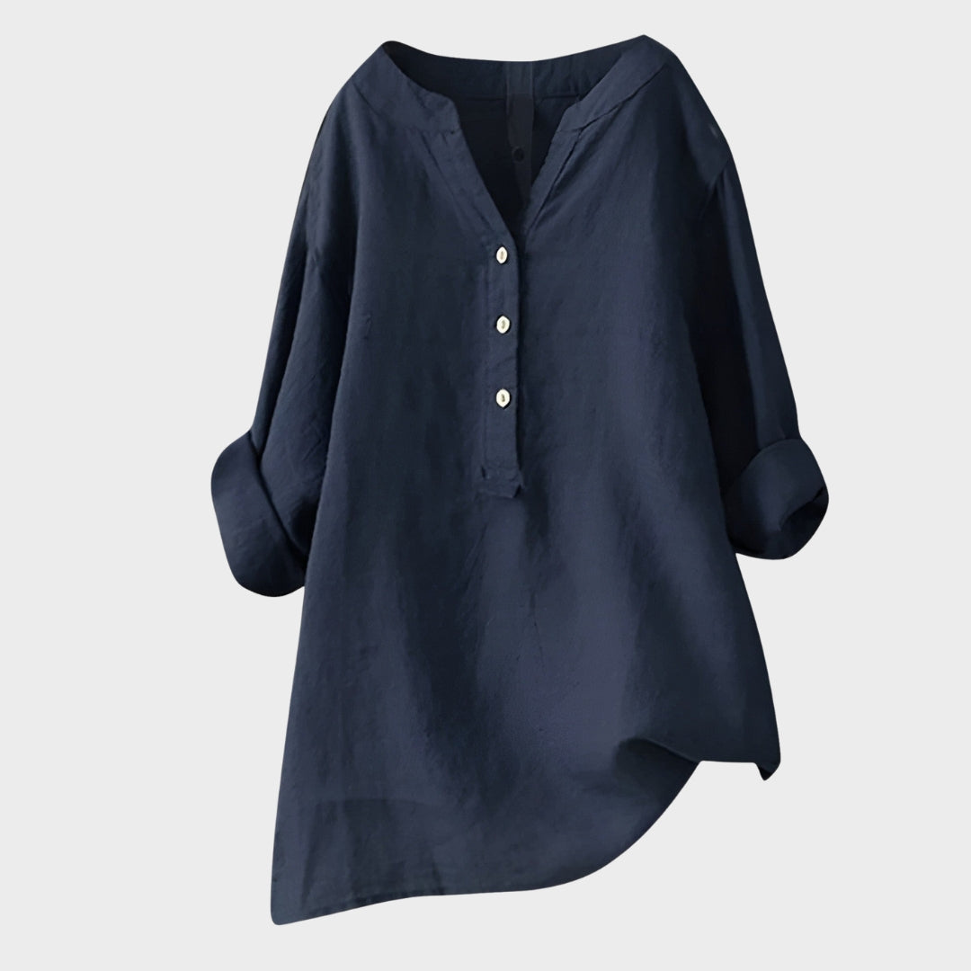 Ana – Airy and Comfortable Button-Up Shirt