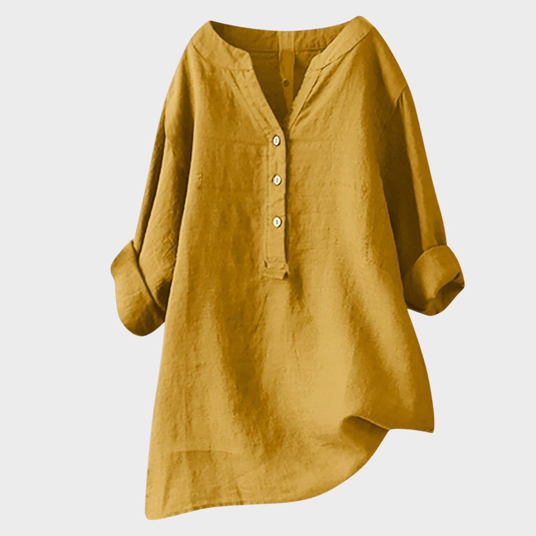 Ana – Airy and Comfortable Button-Up Shirt