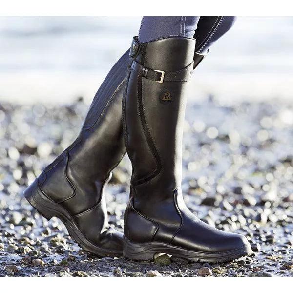 Elsie | Waterproof Leather Winter Riding Boots