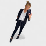 Nika – Customised Set: Soft Blazer and Wide Trousers