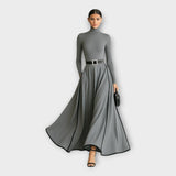 Catherine | Long Dress Quintessential Minimalist Finesse