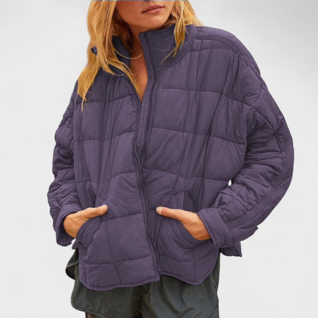 Aurora – Lightweight Compact Zip Puffer Jacket
