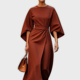 Cerys | Belted Maxi Dress