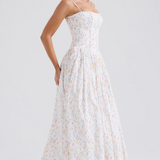 Alexandrina | Luxuriously Elegant Floral Maxi Dress