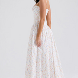 Alexandrina | Luxuriously Elegant Floral Maxi Dress
