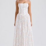 Alexandrina | Luxuriously Elegant Floral Maxi Dress
