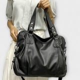 Gloss Rose - Elegant Hobo Shoulder Bag