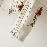 Tea - Retro Chic Floral Coat