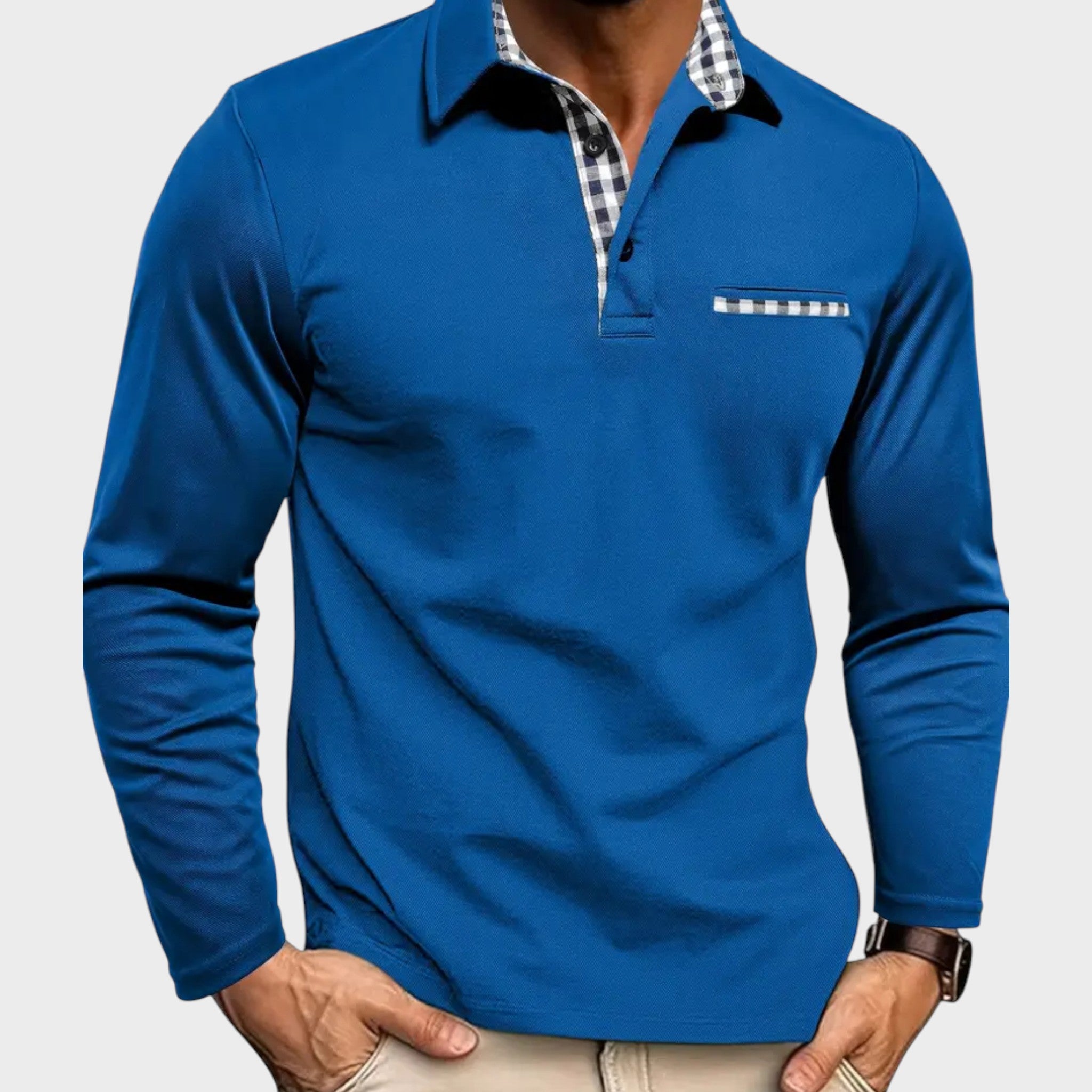 Thomas – Long Sleeve Polo Shirt