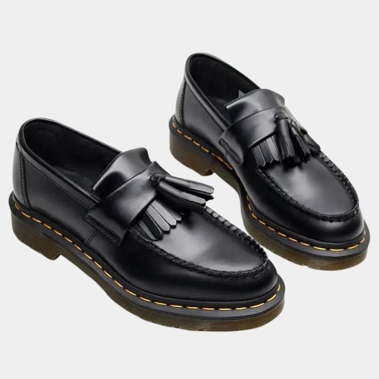 Guilherme - Black Leather Loafers