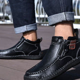 André - Leather Boots