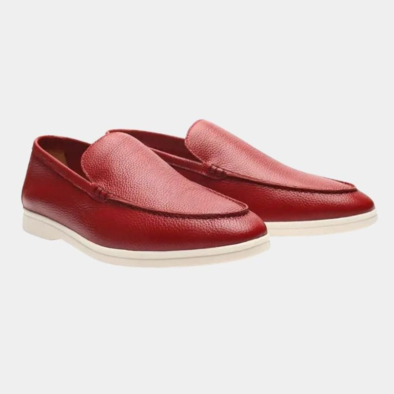 Rui - Cowhide Leather Loafers