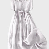 Charlotte | Stunning Classic Buttoned Velvet Dress