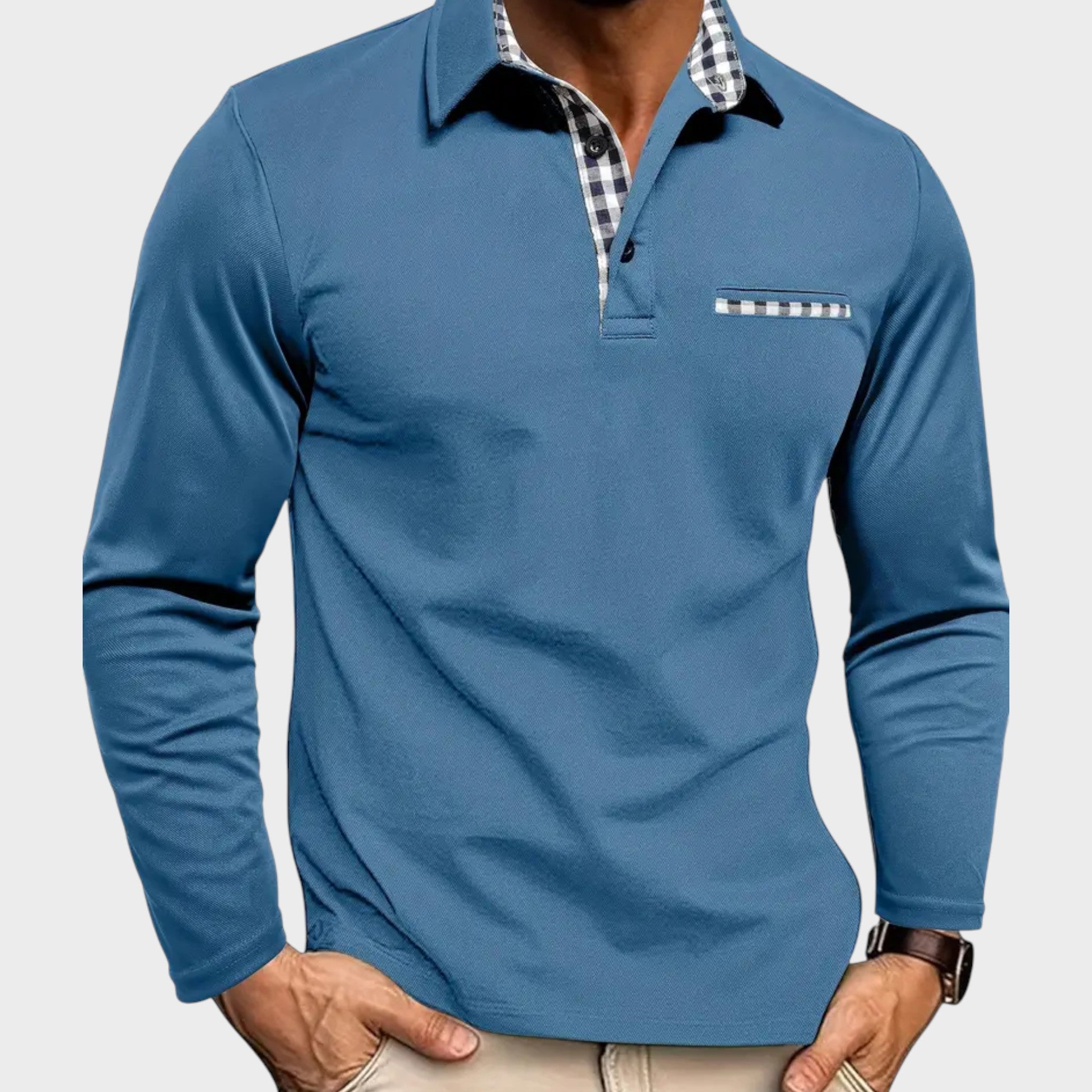 Thomas – Long Sleeve Polo Shirt