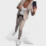 Nika – Customised Set: Soft Blazer and Wide Trousers