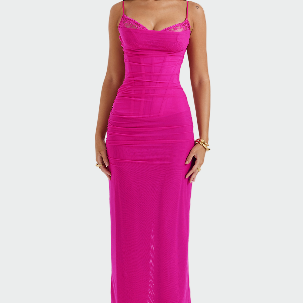 Alex | Incomprehensibly Exquisite Ruffled Tulle Dress