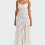 Alexandra | Exquisitely Enchanting Long Floral Dress