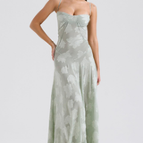 Alexandra | Exquisitely Enchanting Long Floral Dress
