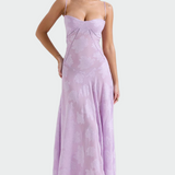 Alexandra | Exquisitely Enchanting Long Floral Dress