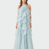 Elizabeth | Sophisticated Chantilly Lace Maxi Dress