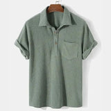Cristiano - Short Sleeve Textured Shirt