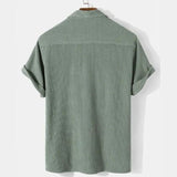 Cristiano - Short Sleeve Textured Shirt