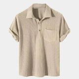 Cristiano - Short Sleeve Textured Shirt