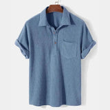 Cristiano - Short Sleeve Textured Shirt