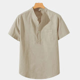 Bernardo - White Linen T-shirt