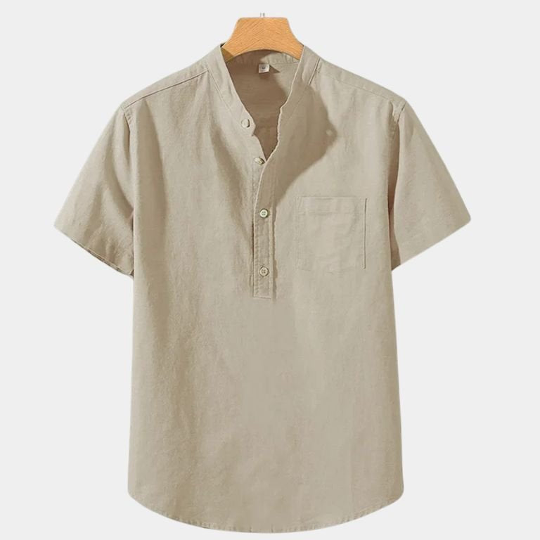 Bernardo - White Linen T-shirt