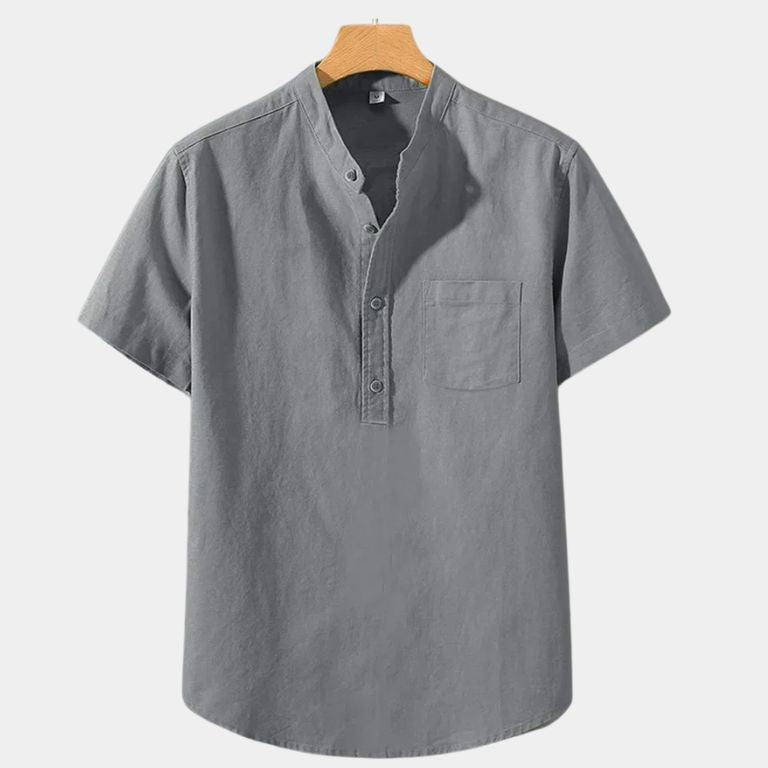 Bernardo - White Linen T-shirt